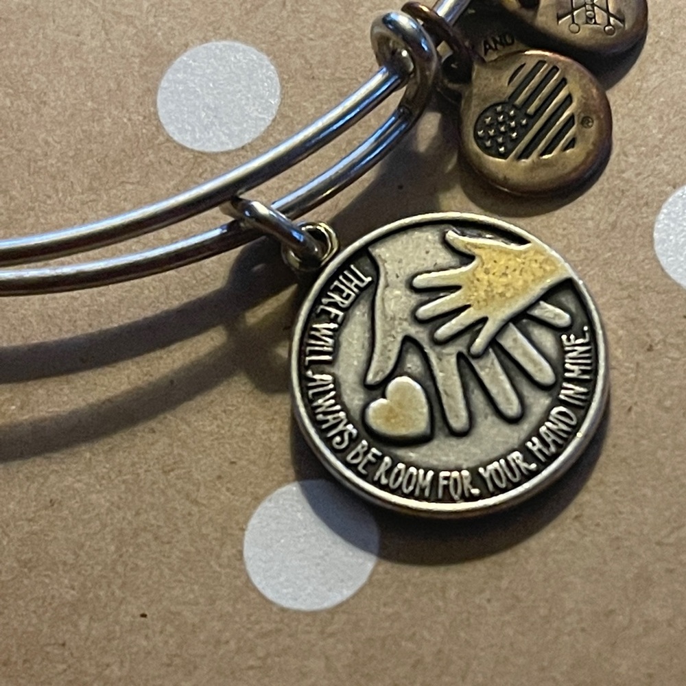 ⭐️3/$25⭐️ Alex and Ani “Because I Love You” Two-Tone Bracelet 2018